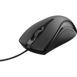 Hama optická myš, přenos USB, 3 tlačítko, 1200 dpi, černá