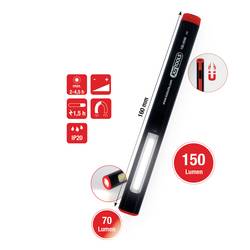 KS Tools UltimateBEAM Aluminium LED-Stiftlampe Li UltimateBEAM Aluminium LED-Stiftlampe Li LED pracovní svítidlo s klipem na opasek 150 lm 4.5 h
