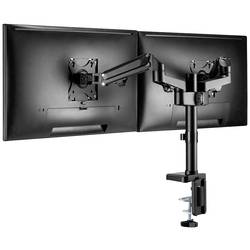 Neomounts DS70-750BL2 držák na stůl pro monitor 2 Displej: (s) 43,2 cm (17) - 68,6 cm (27) černá nastavitelná výška, otočný, naklápěcí, nakláněcí
