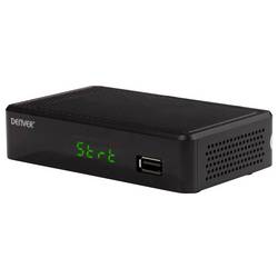 Denver DTB-148 DVB-T2 přijímač s funkcí nahrávání, německý standard DVB T2, ethernetová přípojka, přední USB slot, podpora LAN