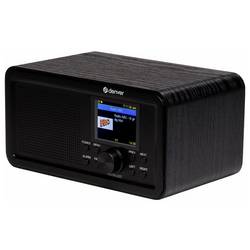 Denver DIR-200 111111000660 internetové stolní rádio, DAB+, FM, internetové, internet, FM, Bluetooth, DAB+, Wi-Fi, funkce alarmu, černá