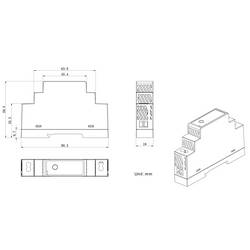 TRU COMPONENTS TC-13713360 síťový zdroj na DIN lištu Spotřeba (Stand-By) 0.3 W 5 V/DC 2.4 A 12 W Počet výstupů:1 x Obsah 1 ks