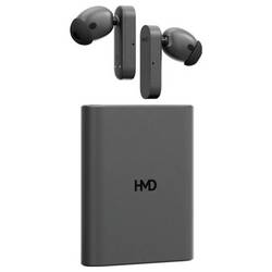HMD Amped Buds špuntová sluchátka (In Ear) Bluetooth® černá Redukce šumu mikrofonu odolné vůči potu sportovní