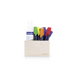 magnetoplan magnetický držák na tužku (š x v) 114 mm x 64 mm břízová