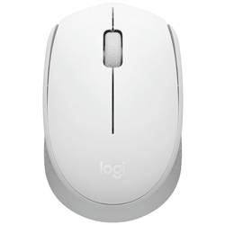 Logitech M171 optická myš, přenos bezdrátový, 3 tlačítko, 1000 dpi, bílá