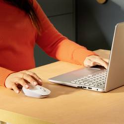 Logitech M171 optická myš, přenos bezdrátový, 3 tlačítko, 1000 dpi, bílá
