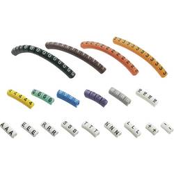 TRU COMPONENTS ECMKP-1 označovací klip na kabely Otisk (Kabelový značkovač) 0 - 9, A, E, L, N, R, S, T, -, + Rozsah vnějšího průměru 1 do 3 mm 545007