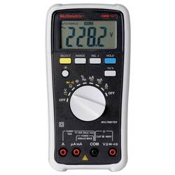 Multimetrix DMM 121 digitální multimetr, Test průchodnosti, s podsvícením obrazovky, Paměť pro okamžitou hodnotu, Měření kapacity, CAT III 600 V, Displej
