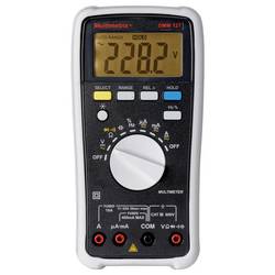 Multimetrix DMM 121 digitální multimetr, Test průchodnosti, s podsvícením obrazovky, Paměť pro okamžitou hodnotu, Měření kapacity, CAT III 600 V, Displej