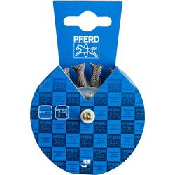 PFERD TOOLS Kulatý kartáček POS tepelně ft RBG Ø 76 x 6 mm dřík Ø 6 mm, ocelový drát Ø 0,50 POS RBG 7006/6 ST 0,50 43702003 10 ks