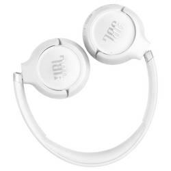 JBL Tune 530 sluchátka otevřená (On Ear) Bez kabelu, Bluetooth® bílá