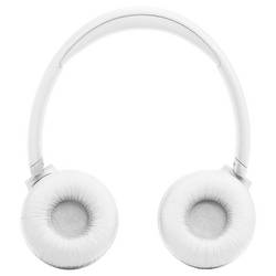 JBL Tune 530 sluchátka otevřená (On Ear) Bez kabelu, Bluetooth® bílá