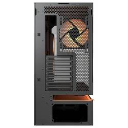 Cougar CFV235 midi tower PC skříň černá 3 předinstalované ventilátory, integrované osvětlení, boční okno, prachový filtr
