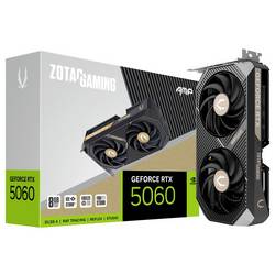 Zotac grafická karta Nvidia GeForce RTX 5060 GeForce RTX 5060 8 GB GDDR7 RAM PCIe x8 HDMI™, DisplayPort NVIDIA G-Sync , přetaktovaná, Sopka, Režim nulového