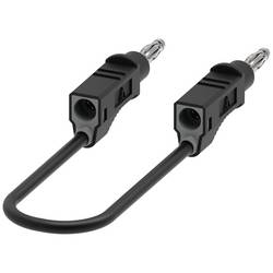 Electro PJP 2110-CD1-200N měřicí kabel banánková zástrčka banánková zástrčka 2.00 m černá 1 ks