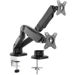 ICY BOX IB-MS304-T, Monitorständer mit Tischhalterung für 2 Monitore bis zu 27’’ (68 cm) držák na stůl pro monitor 2 Displej: (s) 68,6 cm (27) černá naklápěcí,