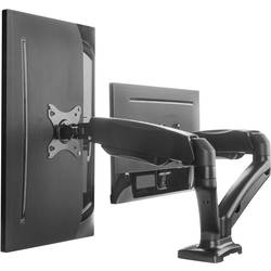 ICY BOX IB-MS304-T, Monitorständer mit Tischhalterung für 2 Monitore bis zu 27’’ (68 cm) držák na stůl pro monitor 2 Displej: (s) 68,6 cm (27) černá naklápěcí,