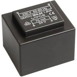 Gerth PT300601 transformátor do DPS 1 x 230 V 1 x 6 V/AC 1.80 VA 300 mA