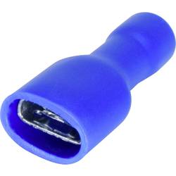 TRU COMPONENTS T1904C114 sortiment plochých zásuvek Šířka zástrčky: 2.80 mm Tloušťka konektoru: 0.80 mm 180 ° plná izolace modrá 25 ks
