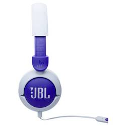 JBL Junior 320 sluchátka otevřená (On Ear) kabelová modrá složitelná
