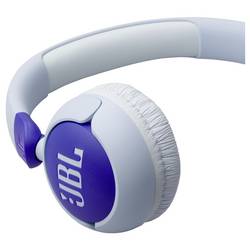 JBL Junior 320 sluchátka otevřená (On Ear) kabelová modrá složitelná
