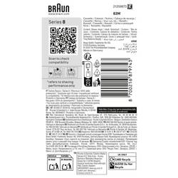 Braun holicí hlava černá, nerezová ocel 1 ks