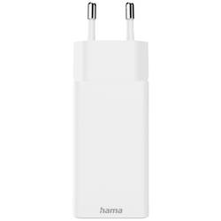 Hama USB nabíječka, USB Power Delivery (USB-PD) , 1x USB A , 2x USB-C®, 65.00 W, Dodávka energie, bílá