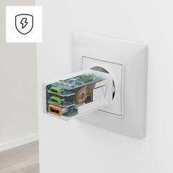 Hama USB nabíječka, USB Power Delivery (USB-PD) , 1x USB A , 2x USB-C®, 65.00 W, Dodávka energie, bílá