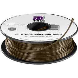 TRU COMPONENTS 1566992 lanko/ licna 2 x 1.50 mm² hnědá 50 m