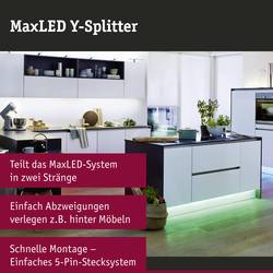 Paulmann 79813 MaxLED Y-Splitter spojka 24 V (d x š x v) 30 x 30 x 7 mm Piece 1 ks