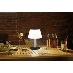 Paulmann 94309 4000870943090 solární stolní lampa 0.8 W teplá bílá nerezová ocel