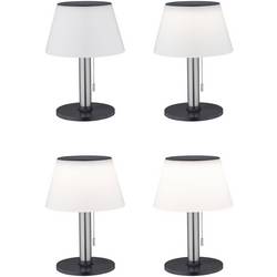 Paulmann 94309 4000870943090 solární stolní lampa 0.8 W teplá bílá nerezová ocel