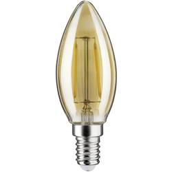 Paulmann 28524 LED E14 svíčkový tvar 2 W = 16.2 W zlatá (Ø x v) 35 mm x 97 mm 1 ks