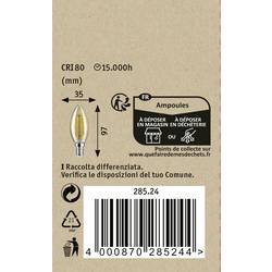 Paulmann 28524 LED E14 svíčkový tvar 2 W = 16.2 W zlatá (Ø x v) 35 mm x 97 mm 1 ks