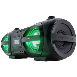 UNIVERSUM BB 500-20 221142 přenosný radiomagnetofon, FM, AUX, Bluetooth, CD, SD, USB, vč. dálkového ovládání, ambient light, černá