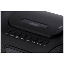 UNIVERSUM BB 500-20 221142 přenosný radiomagnetofon, FM, AUX, Bluetooth, CD, SD, USB, vč. dálkového ovládání, ambient light, černá