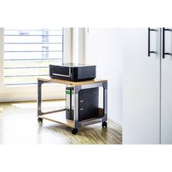 Durable multifunkční vozík, systémový vozík kovová stříbrná, buk (š x v x h) 60 x 47.7 x 43.2 cm 3710124 1 ks