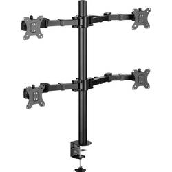 SpeaKa Professional rameno na monitory SP-MM-540 4 Displej: (s) 43,2 cm (17) - 81,3 cm (32) černá otočný, nastavitelná výška, naklápěcí, nakláněcí