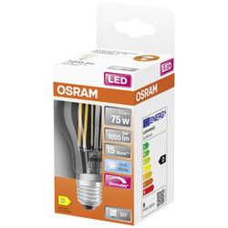 OSRAM HOMELIGHTING 4058075434967 LED Energetická třída (EEK2021) D (A - G) E27 klasická žárovka 7.8 W = 75 W studená bílá (Ø x d) 60 mm x 105 mm 1 ks