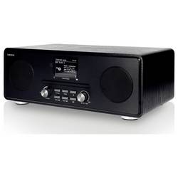 Lenco DIR-260BK DIR-260 internetové přenosné rádio, internetové, DAB+, FM, internet, FM, AUX, Wi-Fi, CD, Bluetooth, DAB+, MP3, funkce alarmu, vč. dálkového