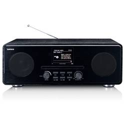 Lenco DIR-260BK DIR-260 internetové přenosné rádio, internetové, DAB+, FM, internet, FM, AUX, Wi-Fi, CD, Bluetooth, DAB+, MP3, funkce alarmu, vč. dálkového