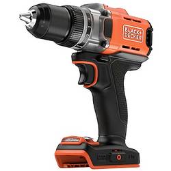 Black & Decker aku vrtací šroubovák, 18 V Li-Ion bez akumulátoru, bez nabíječky, kufřík, BCD382XN-XJ