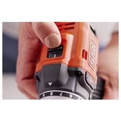 Black & Decker aku příklepový šroubovák, 2cestný, bezkartáčové, bez akumulátoru, bez nabíječky, vč. příslušenství, BLD683XN-XJ