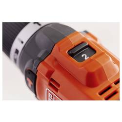 Black & Decker aku příklepový šroubovák, 2cestný, bezkartáčové, bez akumulátoru, bez nabíječky, vč. příslušenství, BLD683XN-XJ