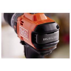 Black & Decker aku příklepový šroubovák, 2cestný, bezkartáčové, bez akumulátoru, bez nabíječky, vč. příslušenství, BLD683XN-XJ