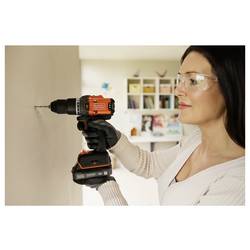 Black & Decker aku příklepový šroubovák, 2cestný, bezkartáčové, bez akumulátoru, bez nabíječky, vč. příslušenství, BLD683XN-XJ
