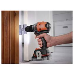 Black & Decker aku příklepový šroubovák, 2cestný, bezkartáčové, bez akumulátoru, bez nabíječky, vč. příslušenství, BLD683XN-XJ