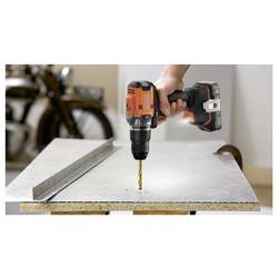 Black & Decker aku příklepový šroubovák, 2cestný, bezkartáčové, bez akumulátoru, bez nabíječky, vč. příslušenství, BLD683XN-XJ