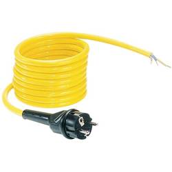 Gifas Electric 100464 napájecí kabel žlutá 5 m