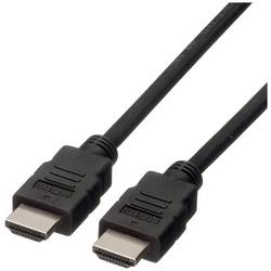 Roline green HDMI kabel Zástrčka HDMI-A, Zástrčka HDMI-A 1.00 m černá 11.44.5731 standardní HDMI, bez halogenů, krytí TPE HDMI kabel